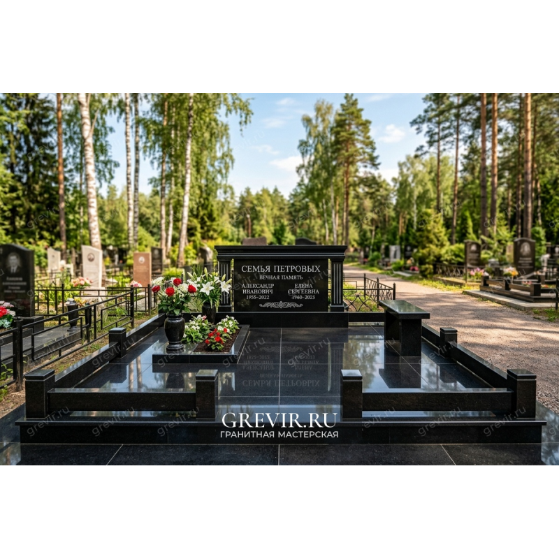 «Упал и раскололся пополам». Куда деть старый памятник из 90-х, если вы решили обновить участок.