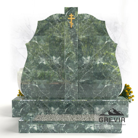 Памятник из гранита Змеевик gr836