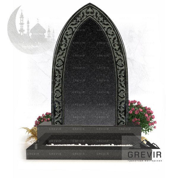 Мусульманский памятник из гранита gr863: Изящество и Вечность