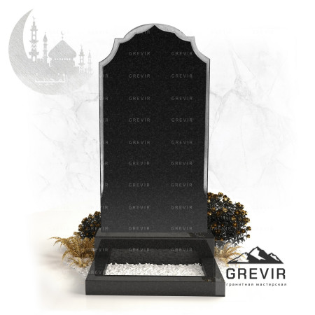 Гранитный мусульманский памятник gr864