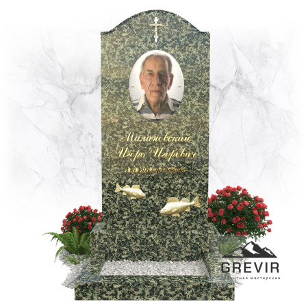 Памятник из цветного гранита Луковецкий gr997