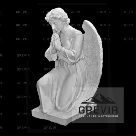 Литьевой мрамор ангел на могилу fgi2035