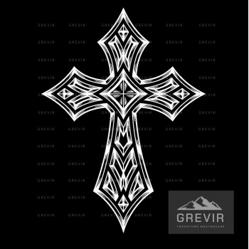Крест для гравировки 101115