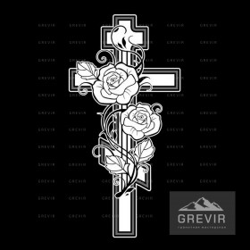 Крест для гравировки 101126