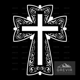 Крест для гравировки 101127