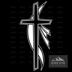 Крест для гравировки 101145