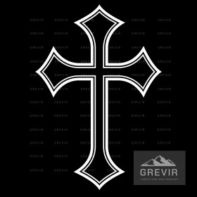 Крест для гравировки 101015