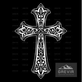 Крест для гравировки 101151