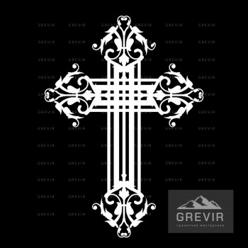 Крест для гравировки 101153