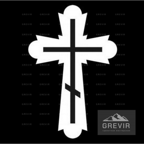 Крест для гравировки 101155