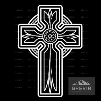 Крест для гравировки 101165