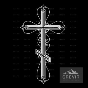 Крест для гравировки 101026