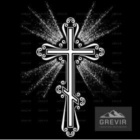 Крест для гравировки 101036