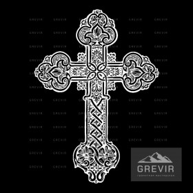 Крест для гравировки 101037