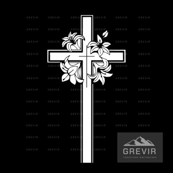 Крест для гравировки 101046