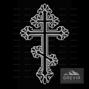 Крест для гравировки 101047