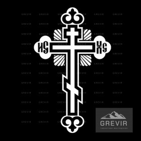 Крест для гравировки 101053