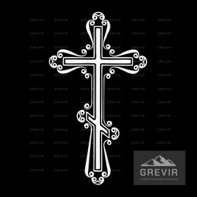 Крест для гравировки 101060
