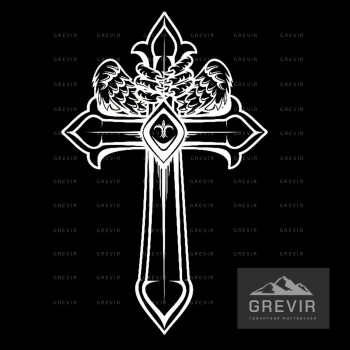 Крест для гравировки 101085