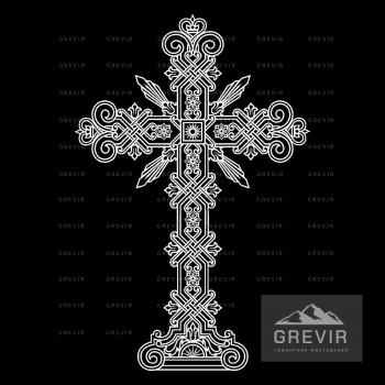 Крест для гравировки 101087