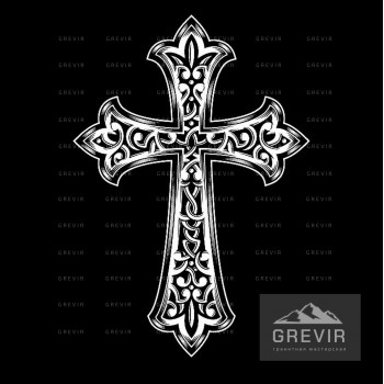 Крест для гравировки 101090