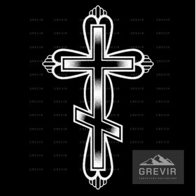 Крест для гравировки 101091