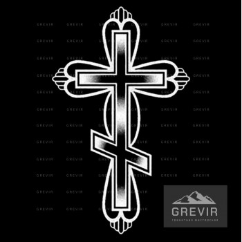 Крест для гравировки 101091