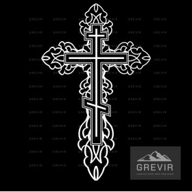Крест для гравировки 101098