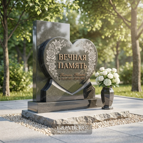 Мемориал Сердце: Нежность и Вечность