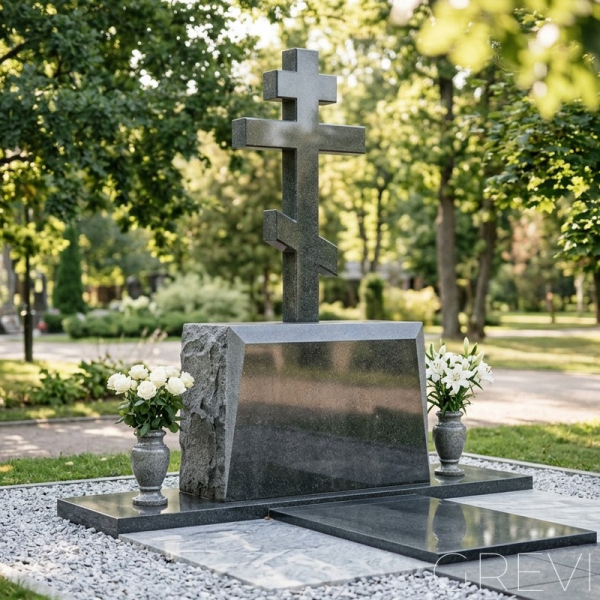 Мемориал «Скальная Голгофа» из карельского гранита