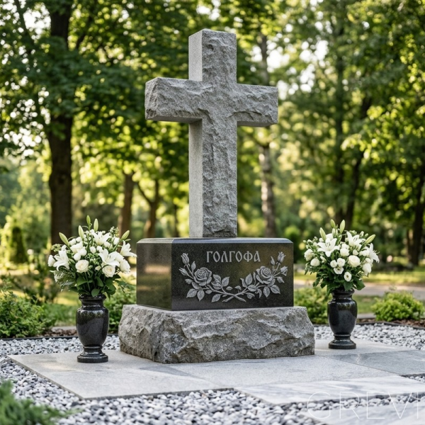 Голгофа гранитный памятник 