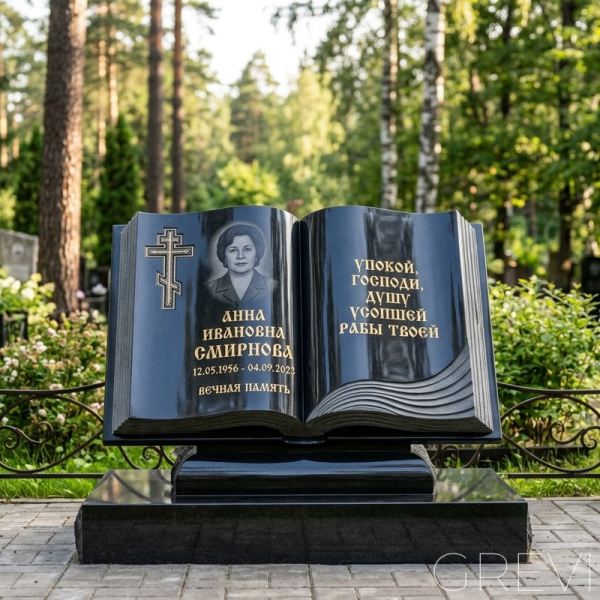 Мемориал «Открытая Книга» из Гранита