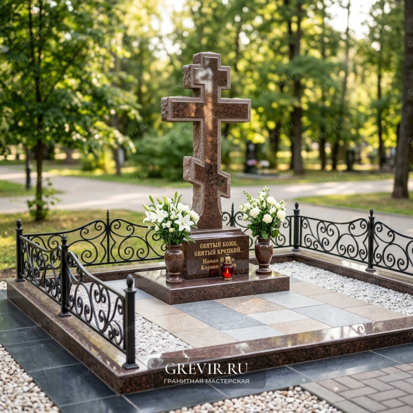 Мемориал 'Оберег памяти' из Дымовского гранита