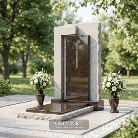 Мемориал 'Тепло Родного Камня' из Дымовского Гранита