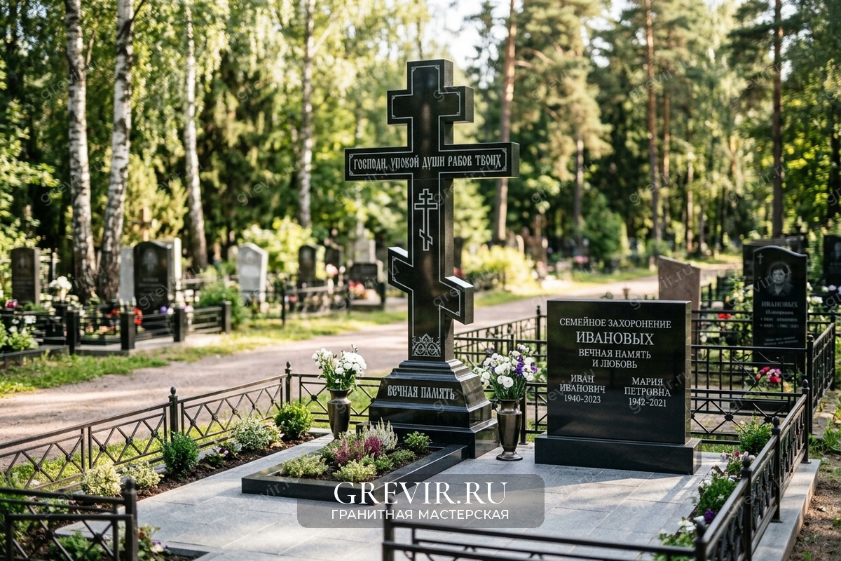 Обложка Деревянный крест сгниет через 3 года. Показываю гранитный монолит, который одобряет церковь.
