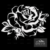 Две розы сплетенные стеблями — символ вечной любви